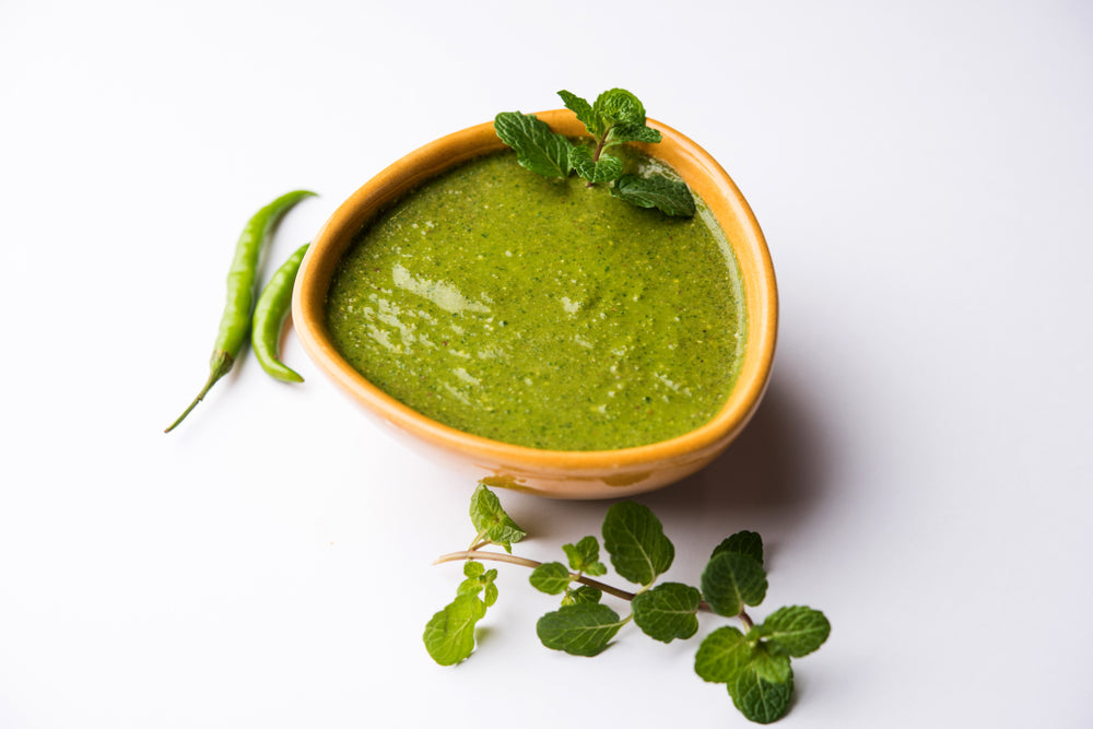 Mint and Coriander Chutney Recipe Kumar's Curry Club