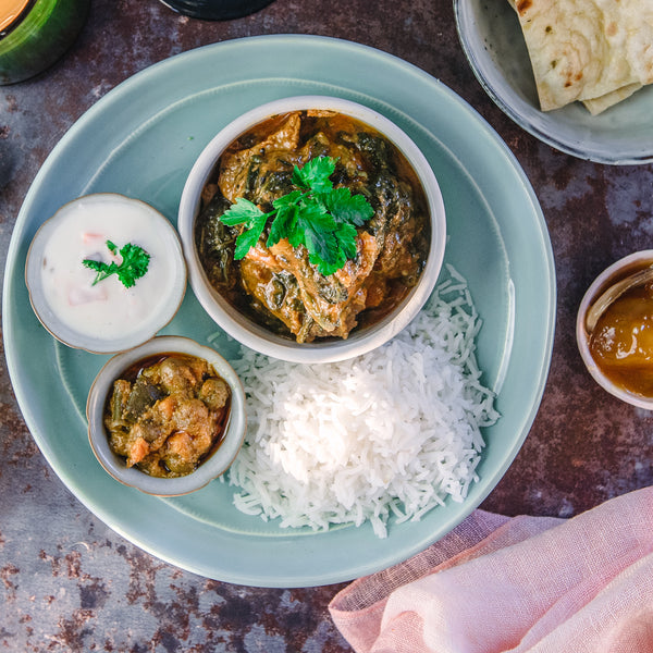 Chicken Tikka Saag (Spinach)